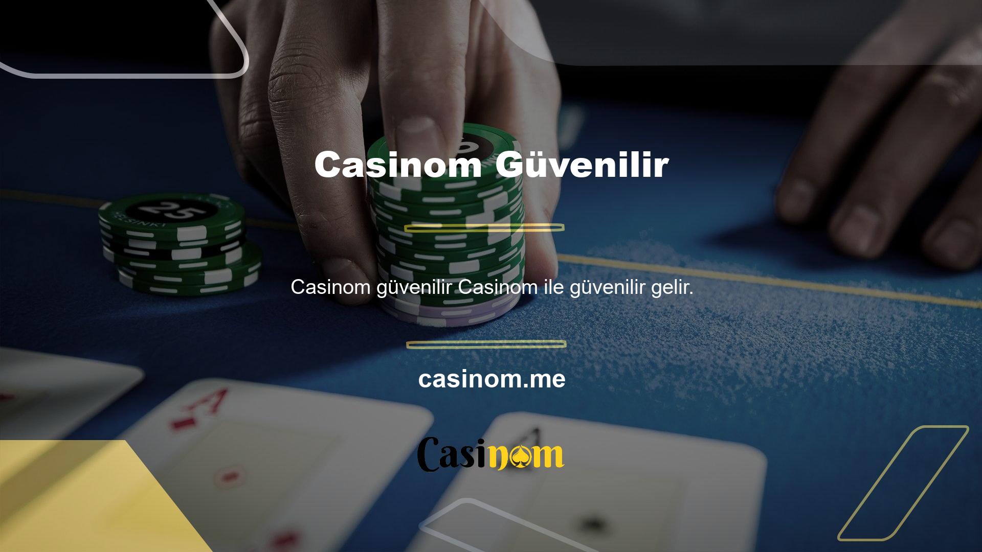 Casinom bahis sitesinde bahis oynayan kullanıcılar sağlam bir gelir elde etme şansına sahiptir