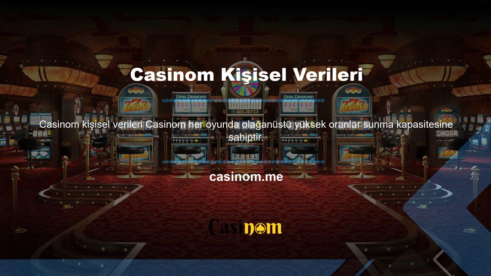 Casinom, daha fazla kullanıcı çekmek için ayrıntılı promosyonlar sunuyor